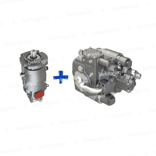 Transmikser Pompa ve Motor Set - Hydrosila