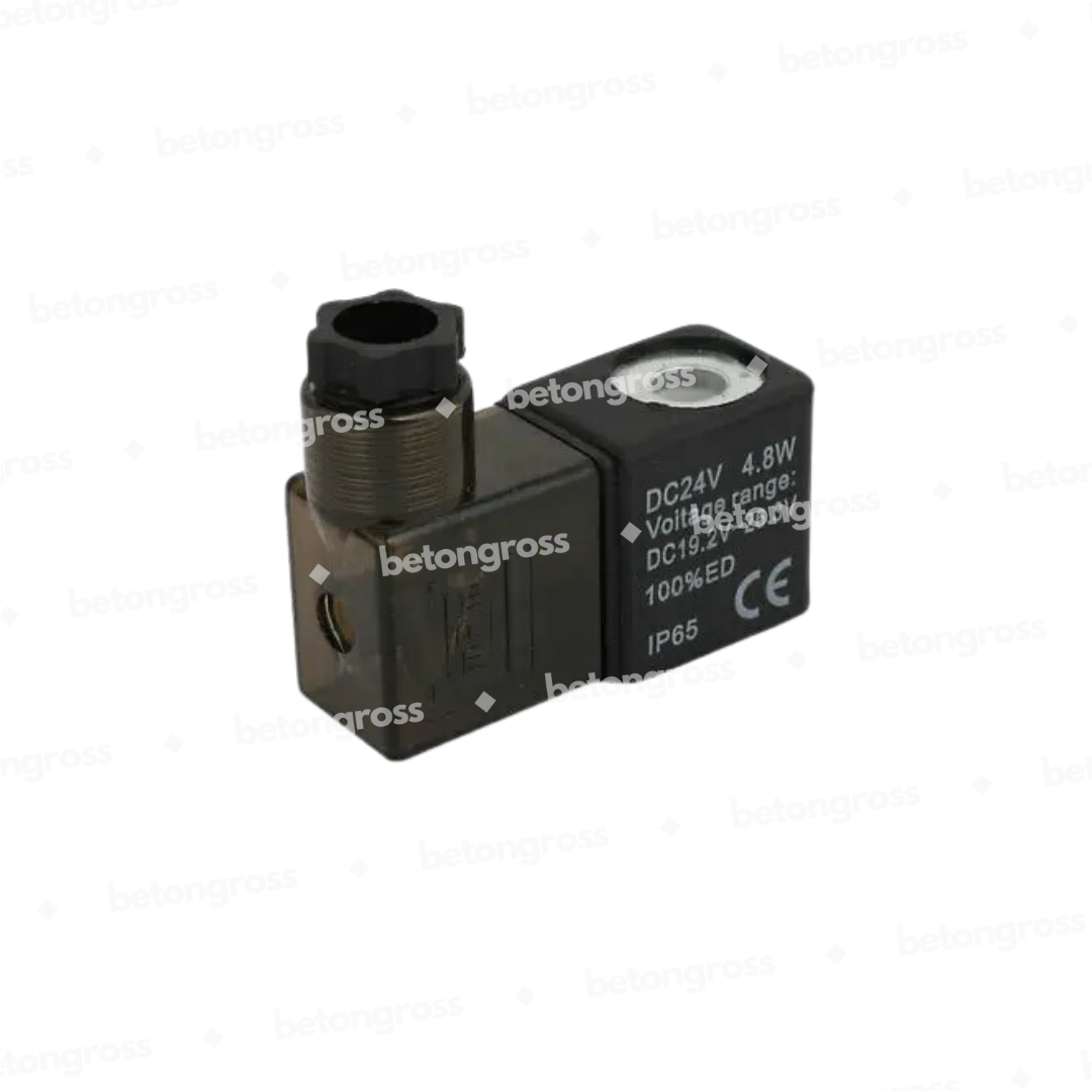Pnömatik Valf Bobini + Soket 24v DC