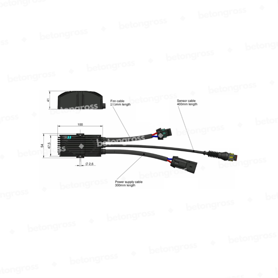 ILLZTC24-2K 24V DC Fan Kontrol Ünitesi